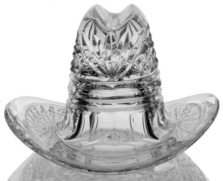 Waterford Crystal Paperweight Cowboy Hat - Boxed