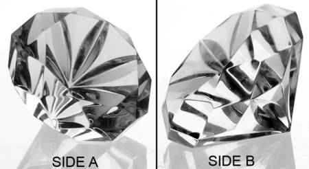 Waterford Crystal Paperweight Diamond - Boxed