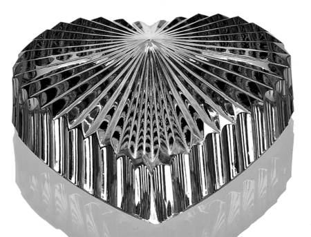 Waterford Crystal Paperweight Heart - Boxed