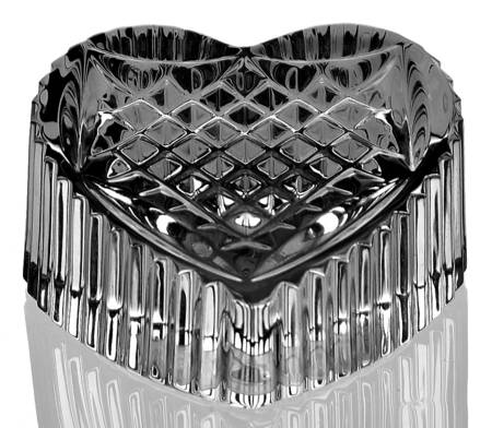 Waterford Crystal Paperweight Heart - Boxed