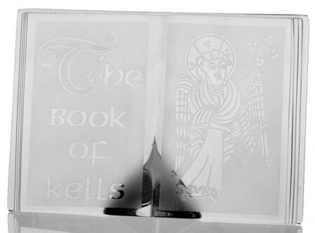 Waterford Crystal Paperweight The Book Of Kells - No Box