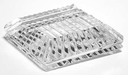 Waterford Crystal Paperweight Square-Full Size - Boxed