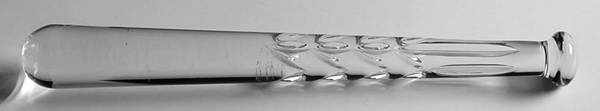 Waterford Crystal Paperweight Baseball Bat - Boxed