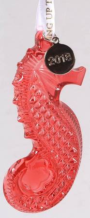 Seahorse Annual Ornament Seahorse - Red - Boxed