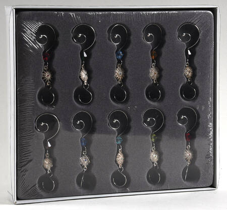 Ornament Accessories Snowflake Ornament Enhancers Set/10 - Boxed