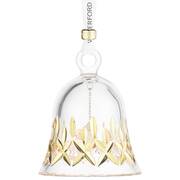 Waterford Christmas Ornament Lismore Bell- Gilded - With Box