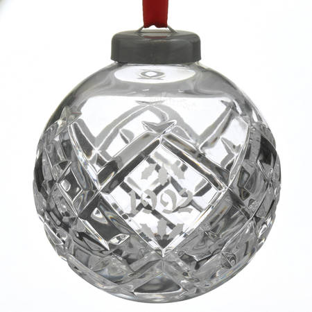 Annual Crystal Ball Ornament 1992 - No Box