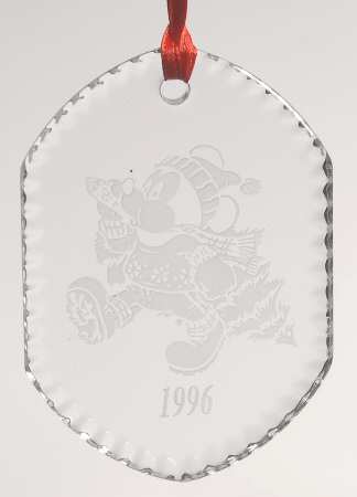Disney Mickey With Christmas Tree - Boxed