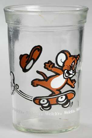 Tom & Jerry Glasses Jerry Skateboarding - No Box
