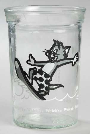 Tom & Jerry Glasses Tom Surfing - No Box