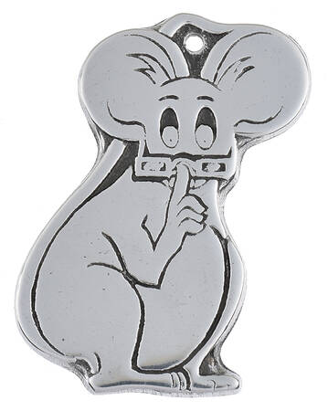 Wilton Armetale Christmas Ornament Mouse - No Box