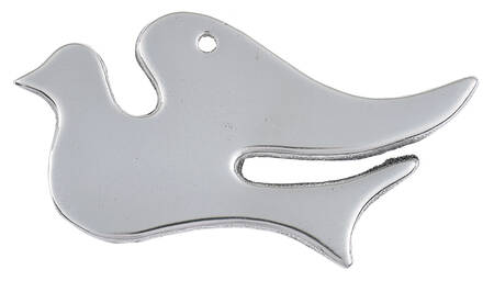 Wilton Armetale Christmas Ornament Dove - No Box