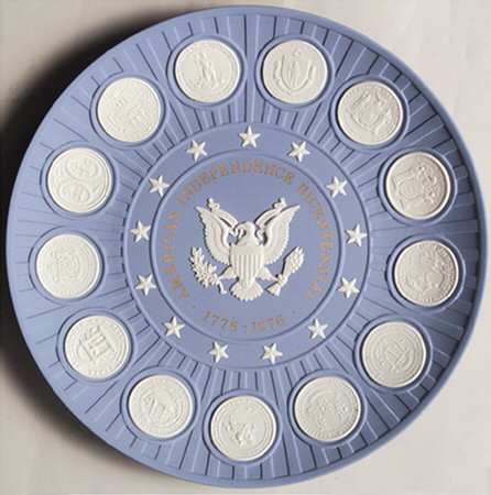 Bicentennial Plate State Seals - No Box