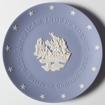 Bicentennial Plate Battle Of Concord - Boxed