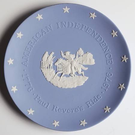Bicentennial Plate Paul Revere's Ride - Boxed