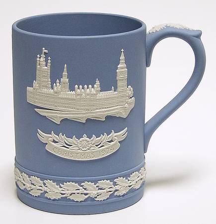 Jasperware Christmas Mug Parliament - No Box