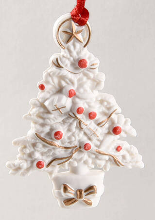 Wedgwood Christmas Ornament Christmas Tree-Multicolor - Boxed