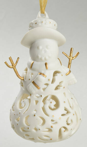 Wedgwood Christmas Ornament Snowman - Boxed