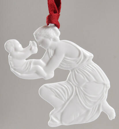 Wedgwood Christmas Ornament Joy- New Baby - Boxed