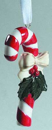 Wedgwood Christmas Ornament Candy Cane - Boxed