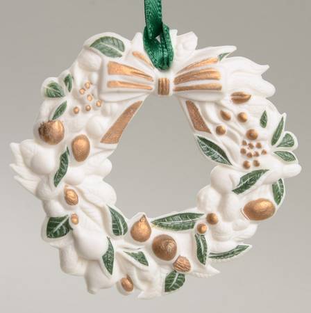Wedgwood Christmas Ornament Wreath - No Box