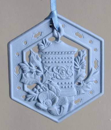 Wedgwood Christmas Ornament Christmas Candle - Boxed