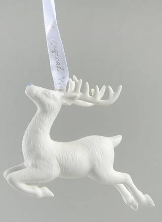 Wedgwood Christmas Ornament Reindeer - Boxed
