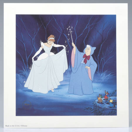 Cinderella Lithograph-Dreams Come True - No Box