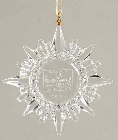 Pinocchio Crystal Wishing Star Ornament - Boxed