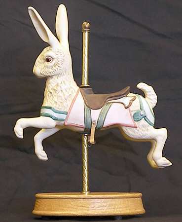 American Carousel Dentzel Rabbit - Boxed