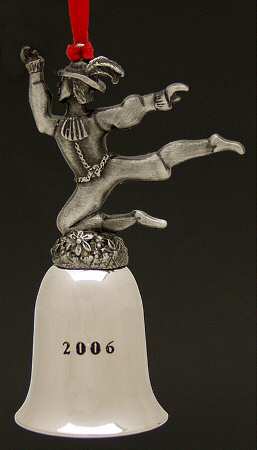 Twelve Days of Christmas-Mini Bell 10 Lords A Leaping - Boxed