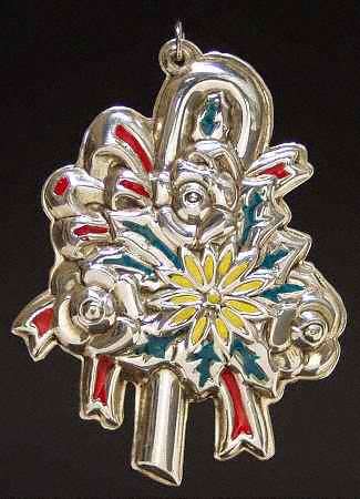 Memories-Enameled Candy Cane - Boxed