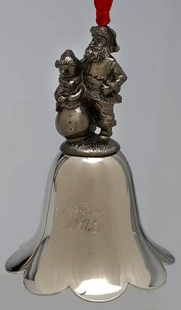 Santa Annual Bell 2015-Santa Bell - No Box