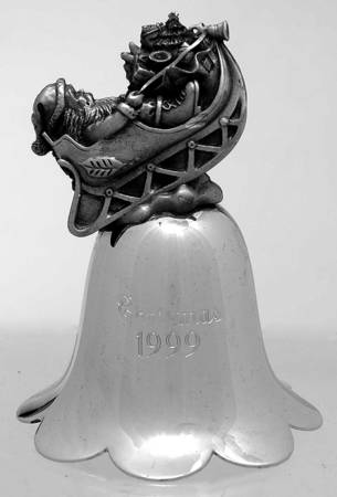 Santa Annual Bell 1999-Santa - No Box