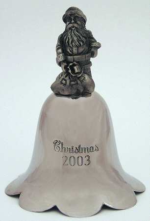 Santa Annual Bell 2003-Santa - Boxed