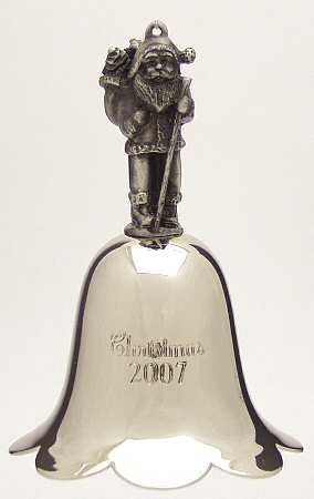 Santa Annual Bell 2007-Santa - No Box