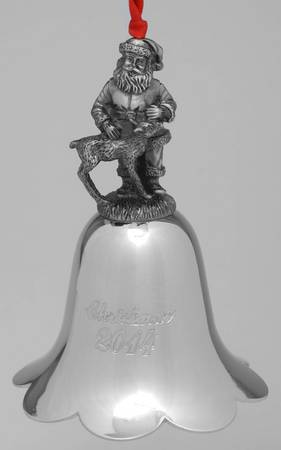 Santa Annual Bell 2014-Santa Bell - Boxed