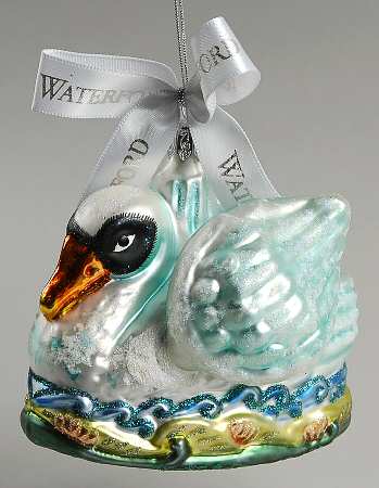 Twelve Days of Christmas-Holiday Heirlooms Seven Swans-A-Swimming - No Box