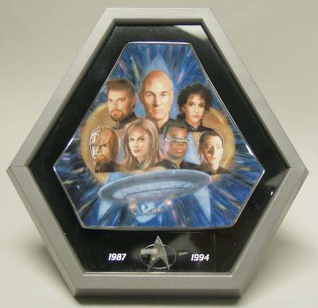 Willitts Plate Star Trek Plaque/Plate - Boxed