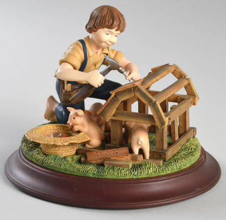 Amish Heritage The Barn Raising - Boxed