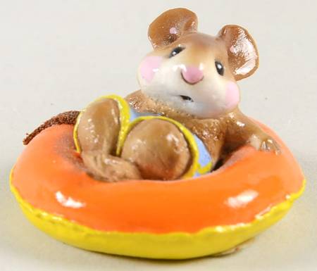 Mice Fun Float-Orange Tube - With Box Bx245