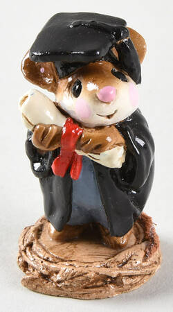 Mice Graduate Mouse- Black  - Boxed