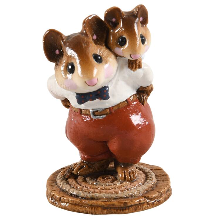 Mice Piggy Back Mousey - No Box