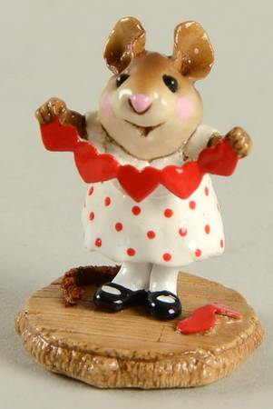 Mice String Of Hearts - Boxed