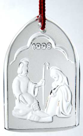 Nativity-Ornament Holy Family - With Box