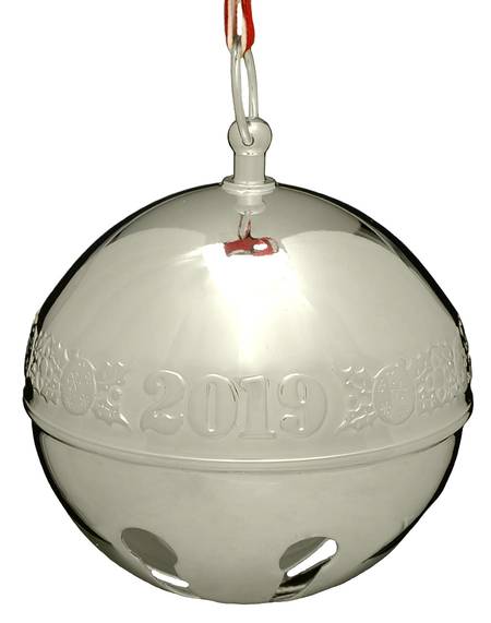 Sleigh Bell-Sterling Ornament 2019 Holly & Ornaments - Boxed