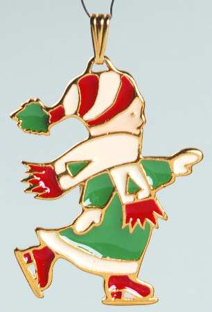Christmas Cookie Ice Skater-Girl - Boxed