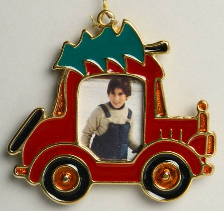 Christmas Cookie Car With Tree-Frame - Boxed