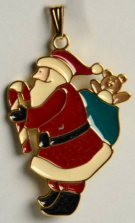 Christmas Cookie Santa With Bag Of Toys - Boxed