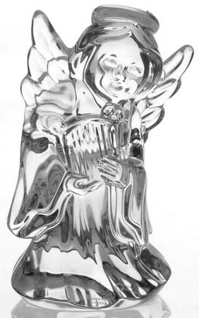 Marquis Miniature Nativity I Angel With Lyre - Boxed